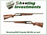 Browning BAR High Grade 300 Win Mag as new! - 1 of 4