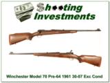 Winchester Model 70 Pre-64 30-06 1961 Exc Cond! - 1 of 4