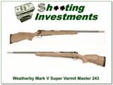 Weatherby Mark V Super Varmintmaster in 243 Win - 1 of 4