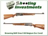 Browning BAR Grade II 68 Belgium 30-06 Exc Cond! - 1 of 4