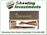 Browning Citori Grade 6 VI 12 Gauge Superlight NIB Unfired XX Wood! - 1 of 4