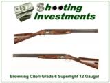 Browning Citori Grade 6 VI 12 Gauge Superlight as new XX Wood! - 1 of 4