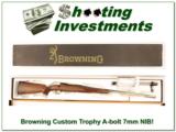 Browning Custom Trophy A-bolt NIB 7mm Rem Mag! - 1 of 4