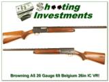 Browning A5 20 Gauge 69 Belgium 26in IC VR! - 1 of 4