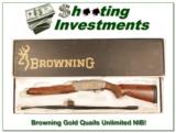 Browning Gold 20 Gauge 2 of 25 Quails Unlimited Belgium! - 2 of 4