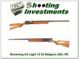 Browning A5 Light 12 63 Belgium VR Blond Collector Cond! - 1 of 4