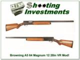 Browning A5 Magnum 12 64 Belgium VR 28in Mod! - 1 of 4