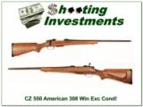 CZ 550 American 308 Excellent Condition! - 1 of 4