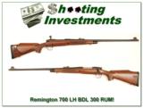 Remington 700 BDL**** Left Handed**** 300 RUM ! - 1 of 4