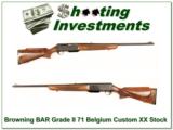 Browning BAR 71 Belgium Grade II 7mm XX Wood! - 1 of 4