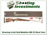 Browning A-bolt Gold Medallion 7mm NIB XXX Wood! - 1 of 4