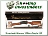 Browning A5 12 Magnum NIB Buck Special! - 1 of 4