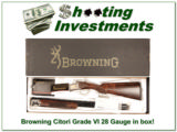 Browning Citori Grade VI 6 hard to find 28 Gauge in box! - 1 of 4