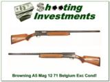 Browning A5 Magnum 12 Gauge 72 Belgium Exc Cond! - 1 of 4