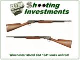 Winchester Model 62A 1941 looks unfired! - 1 of 4