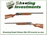 Browning A5 Sweet Sixteen 26in VR Invector as new! - 1 of 4