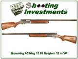 Browning A5 12 Magnum 69 Belgium 32in VR - 1 of 4