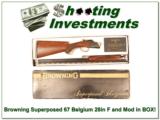 Browning Superposed Belgium 28in 410 Exc Cond in box! - 1 of 3