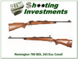 Remington BDL 243 Winchester Exc Cond! - 1 of 4