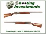 Browning A5 Light 12 59 Belgium 28in VR - 1 of 4