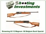 Browning A5 Magnum 12 66 Belgium Buck Special - 1 of 4