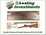 Davide Pedersoli Kodiak Express Double Barrel 50 Caliber - 1 of 4