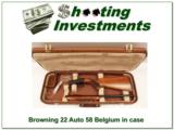 Browning 22 auto 50’s Belgium Thumbwheel in case - 1 of 4