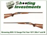Browning BSS First Year 1971 made 12 Gauge SxS - 1 of 4