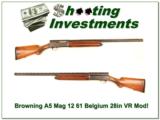 Browning A5 Magnum 12 61 Belgium 28in Mod Vent Rib - 1 of 4