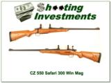 CZ 550 Safari in 300 Win Mag with Jim Brockman custom laminated stock! - 1 of 4