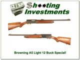 Browning A5 Light 12 Buck Special Exc Cond! - 1 of 4
