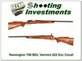 Remington 700 BDL Varmint Special in 222 Rem Heavy Barrel - 1 of 4