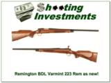 Remington 700 BDL Varmint Special 223 Rem near new - 1 of 4