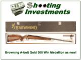 Browning A-bolt Gold Medallion 300 Win new condition! - 1 of 4