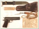 Colt 1943 WWII 1911 Exc Cond Cased! - 2 of 4