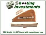 T.D.E. TDE factory 357 barrel and magazine - 1 of 2