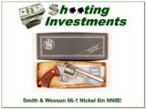 Smith & Wesson 66-1 6in Pinned Stainless inbox! - 1 of 4