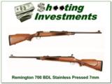 Remington 700 BDL Vintage Pressed Checkering Stainless! - 1 of 4