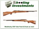 Weatherby XXII 22 Auto Tube feed semi-auto Exc Cond! - 1 of 4