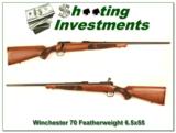 Winchester Model 70 Featherweight in 6.5x55 - 1 of 4