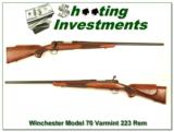Winchester Model 70 Varmint 223 Rem Exc Cond! - 1 of 4