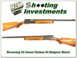 Browning A5 Sweet Sixteen 64 Belgium Blond! - 1 of 4
