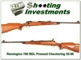 Remington BDL 700 Vintage Pressed Checking 30-06 - 1 of 4