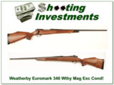 Weatherby Mark V Euromark 340 Wthy Mag as new! - 1 of 4