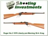 Ruger No. 3 1976 Liberty 30-40 Krag Exc Cond!- 1 of 4