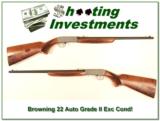 Browning 22 Auto Grade II made in 1989- 1 of 4