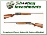 Browning A5 Sweet Sixteen 66 Belgium! - 1 of 4