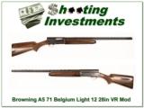 Browning A5 Light 12 72 Belgium 28in VR Mod - 1 of 4