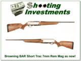 Browning BAR Longtrac Long Trac Walnut 7mm Rem Mag as new! - 1 of 4