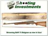 Browning BAR 73 Belgium, new unfired in box 300 - 1 of 4